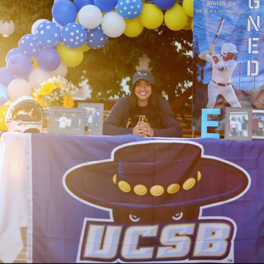 RCHS senior Elicia Acosta on signing day