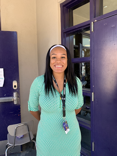 ASB advisor Mrs. Duncan