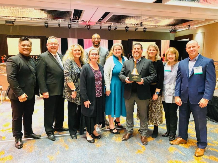 Cougar Relays received the Golden Bell Award in December of 2021 for its excellence in unifying special needs and general education students. 