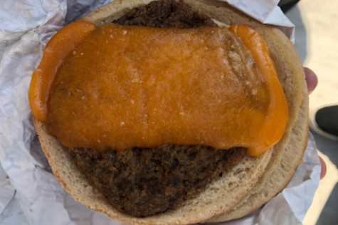 A cheeseburger from RCHS.  