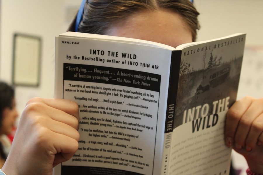 Many RCHS juniors must read John Krakauer's controversial novel "Into the Wild" as part of their curriculum.