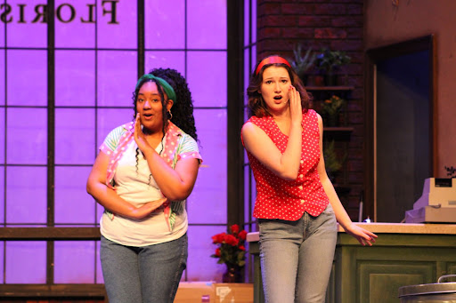 Caroline Quanstrom performs in Little Shop of Horrors. 