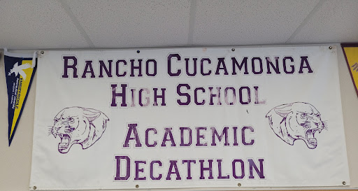 The Acadec banner proudly hangs in Ms. Elysa Martineau’s room. 

