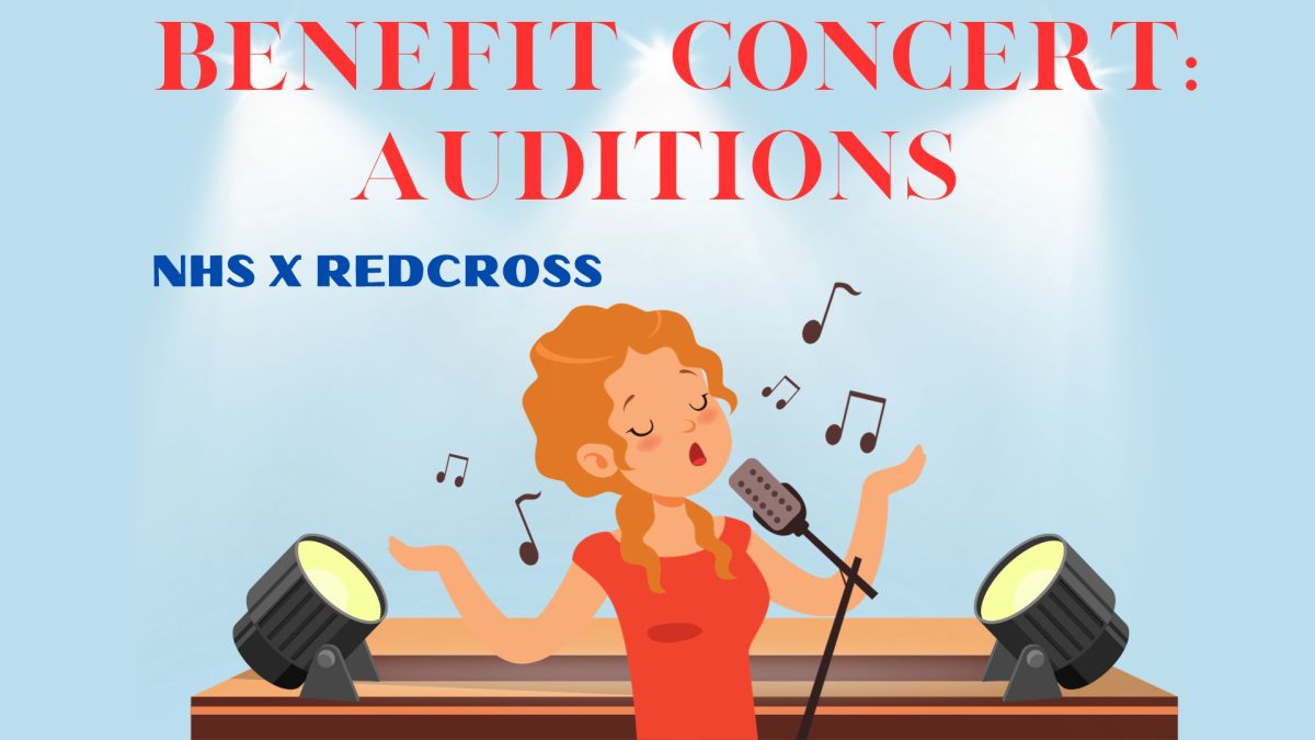 NHS and Red Cross Club invites talented RCHS students to audition for their Benefit Concert.