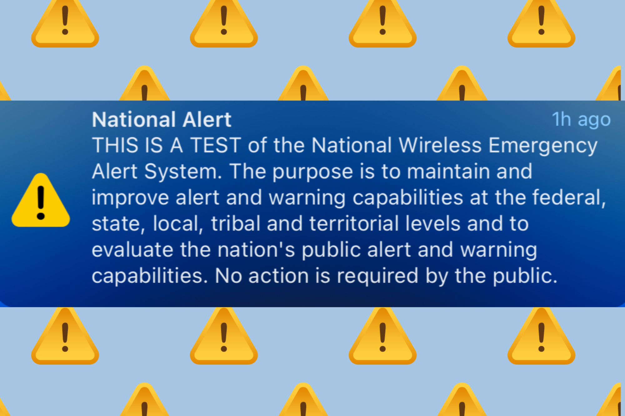 Fema And Fcc Test Emergency Cellphone Alert Nationwide – The Cat's Eye