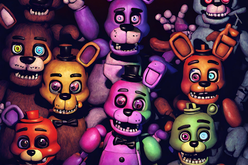  Freddy and his friends ready to watch the Five Nights at Freddy’s movie