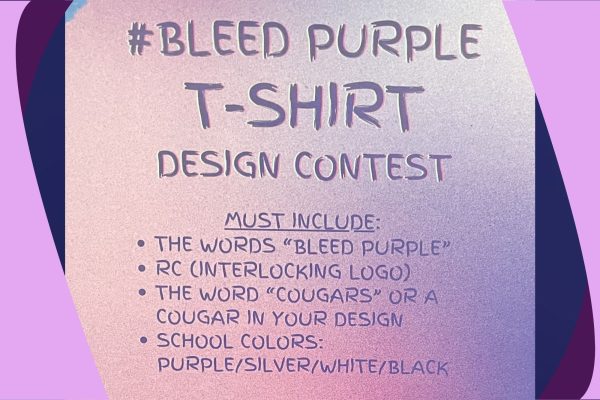 T-shirt contest requirements that are shown on the posters in each classroom.