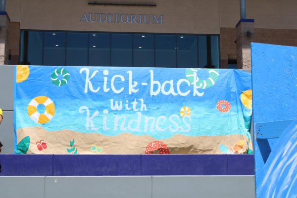 One of many colorful banners made by ASB for Kindness Week