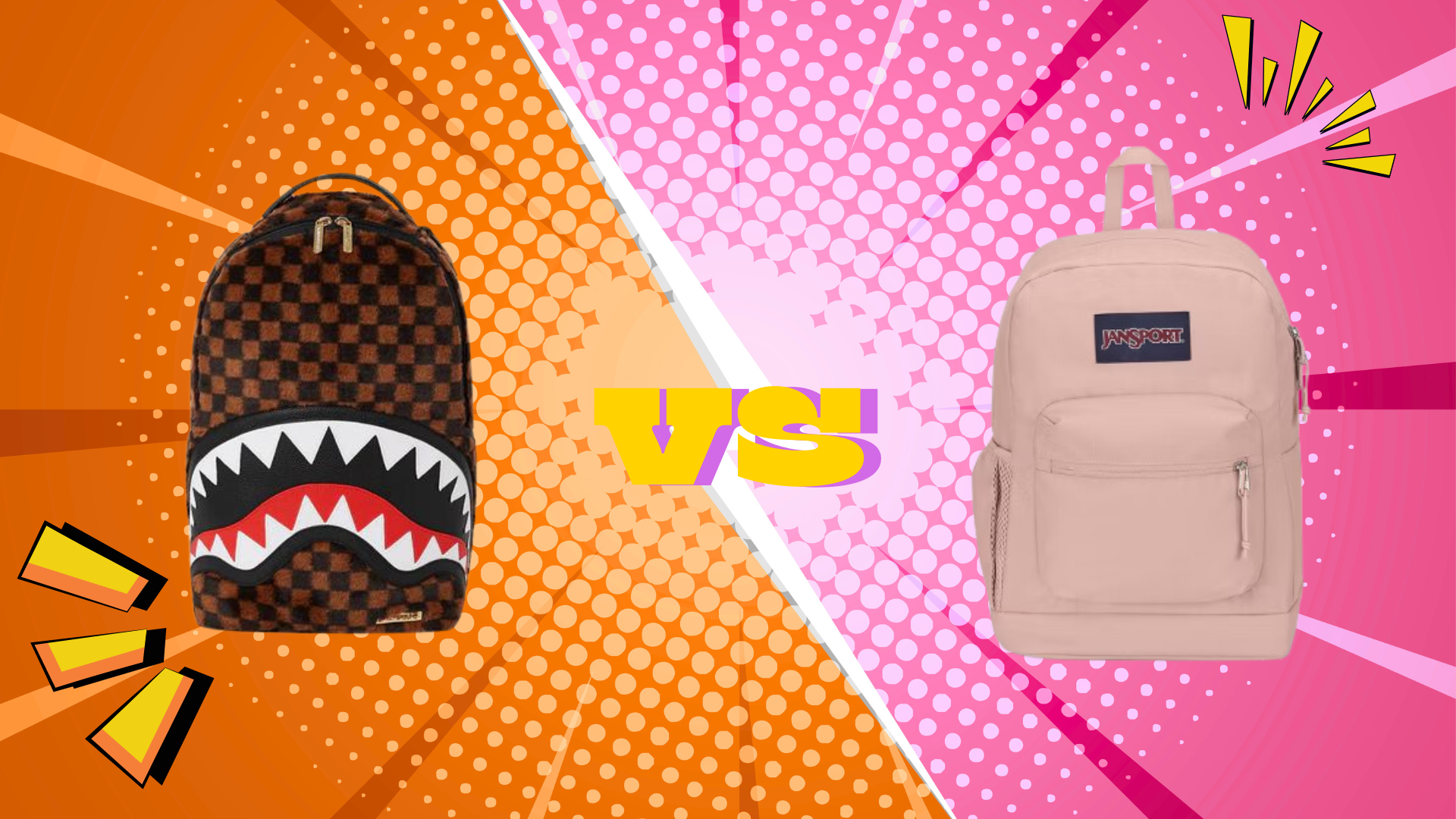 Sprayground and JanSport are two of the most popular backpacks on campus. 