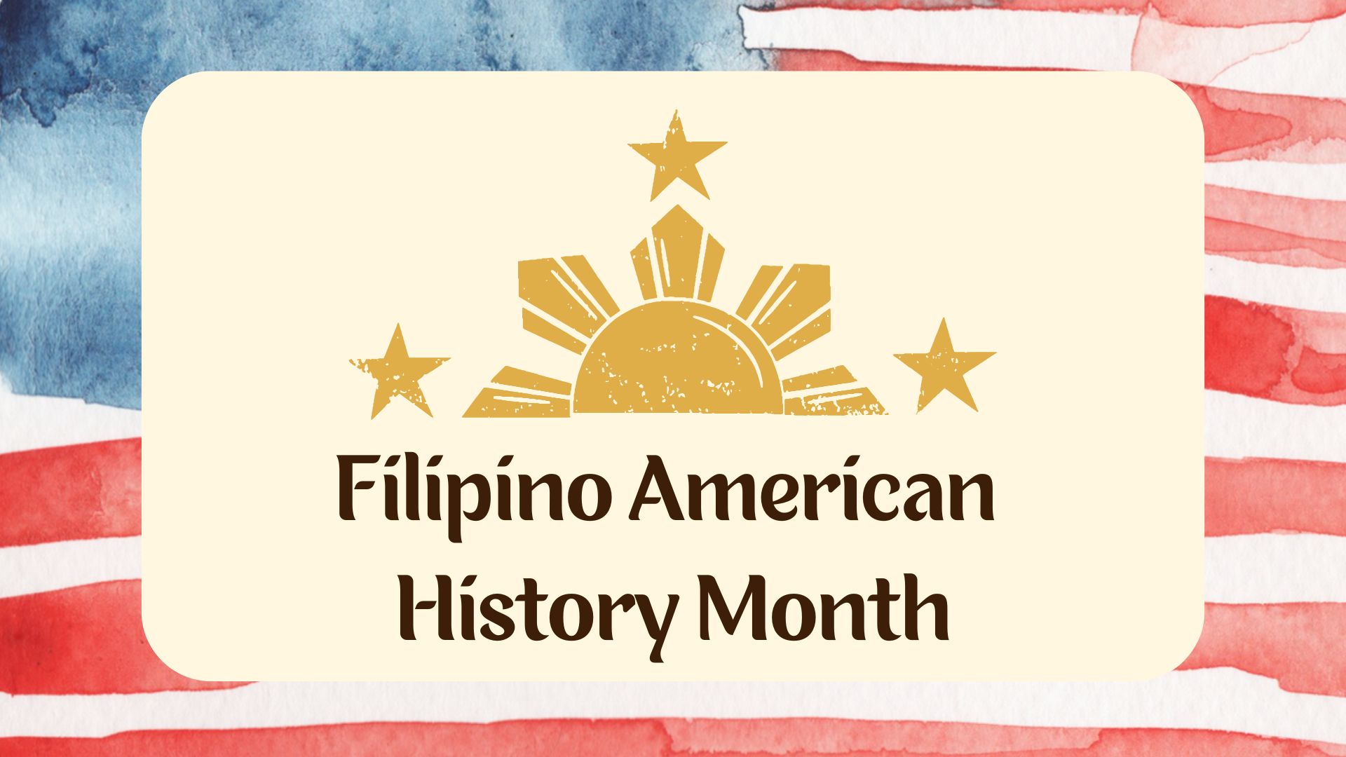 Filipino American History Month