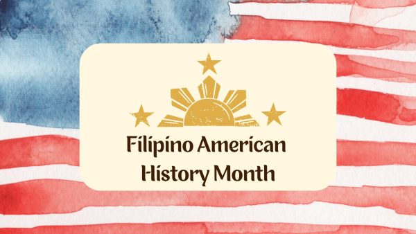 Filipino American History Month is celebrated during the month of October. 