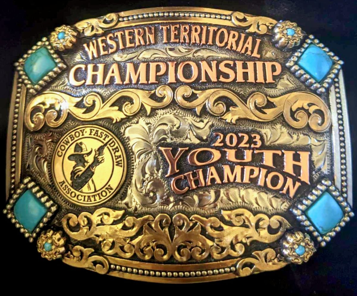 Western Territorial Youth Championship Winner's Belt Buckle