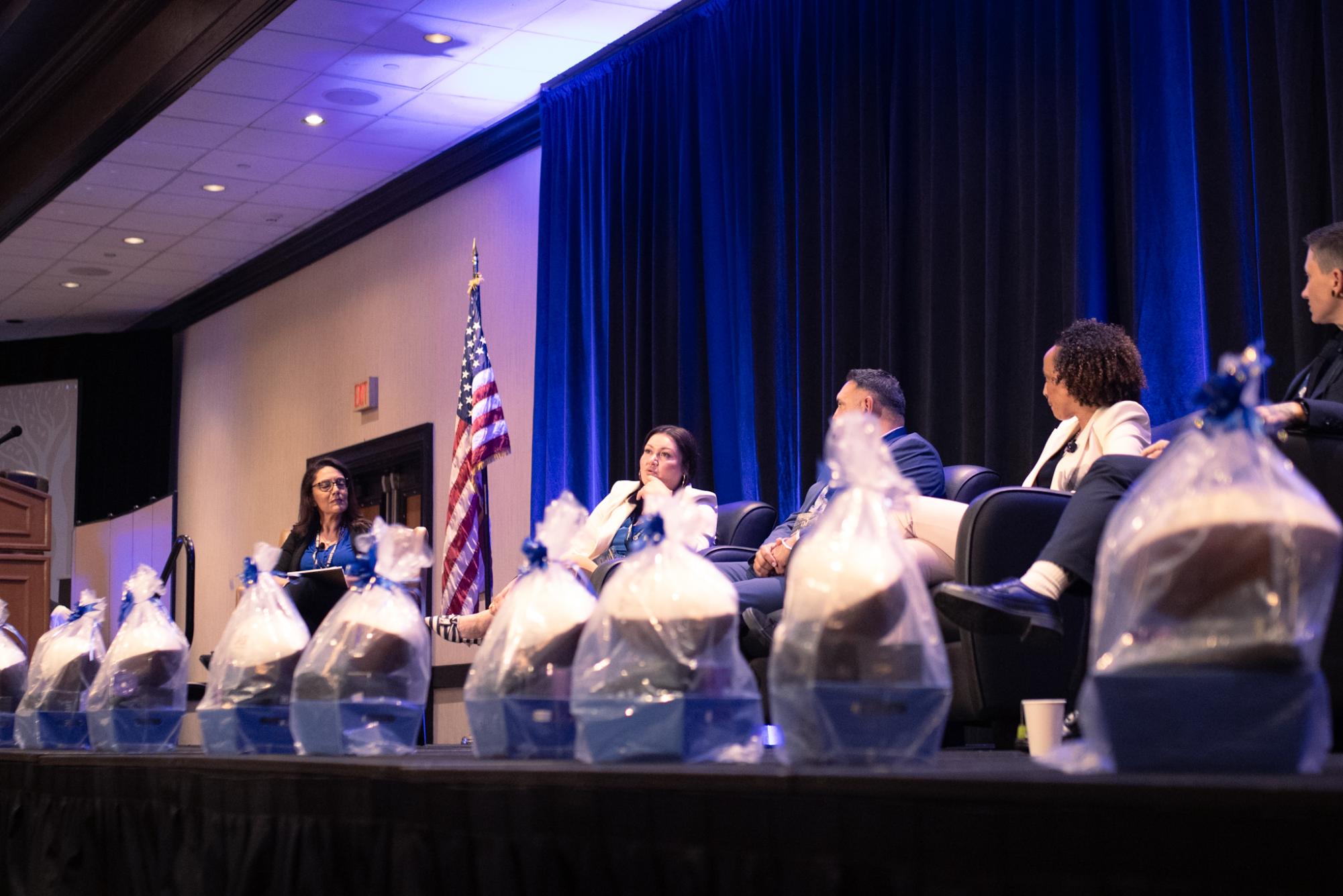 A panel of human trafficking survivors and advocates discuss ways to combat human trafficking and ways to help.