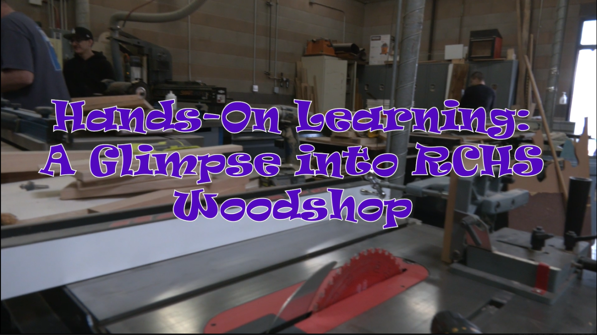 Hands-on learning: a glimpse into RCHS woodshop