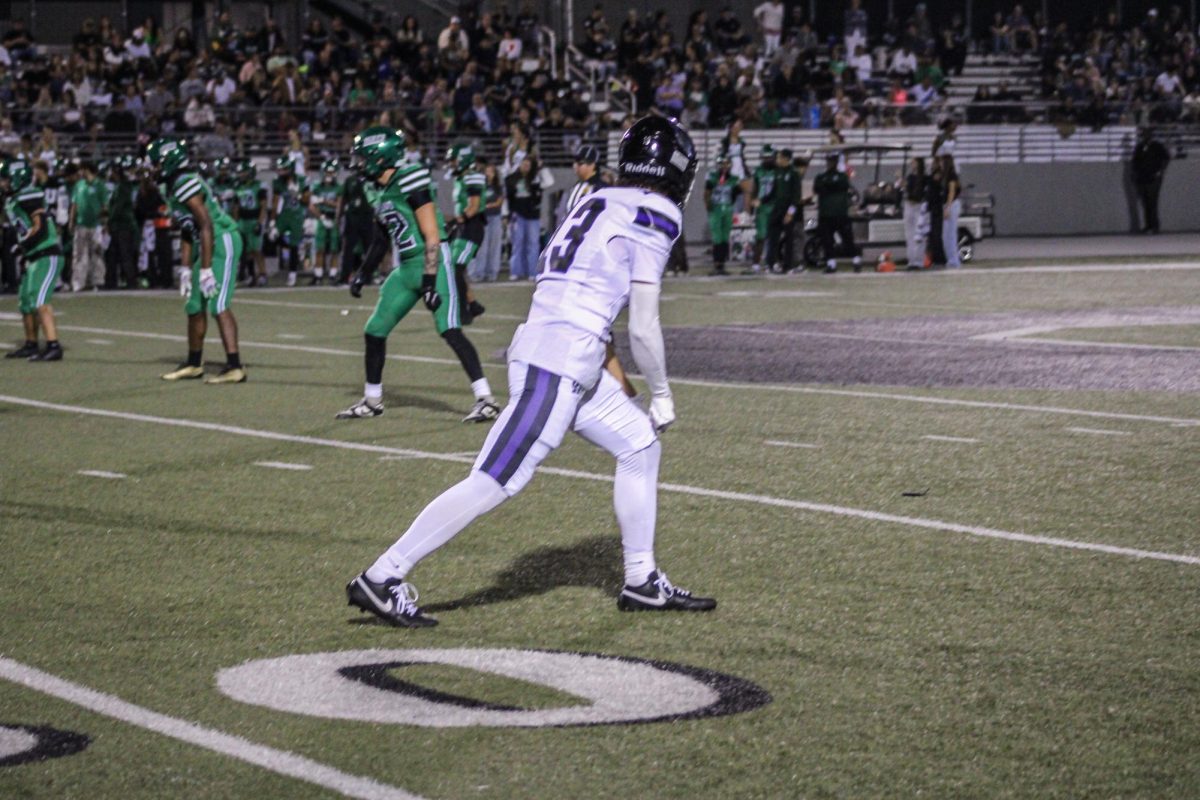 Junior Dumarco Priest ready in action for the play