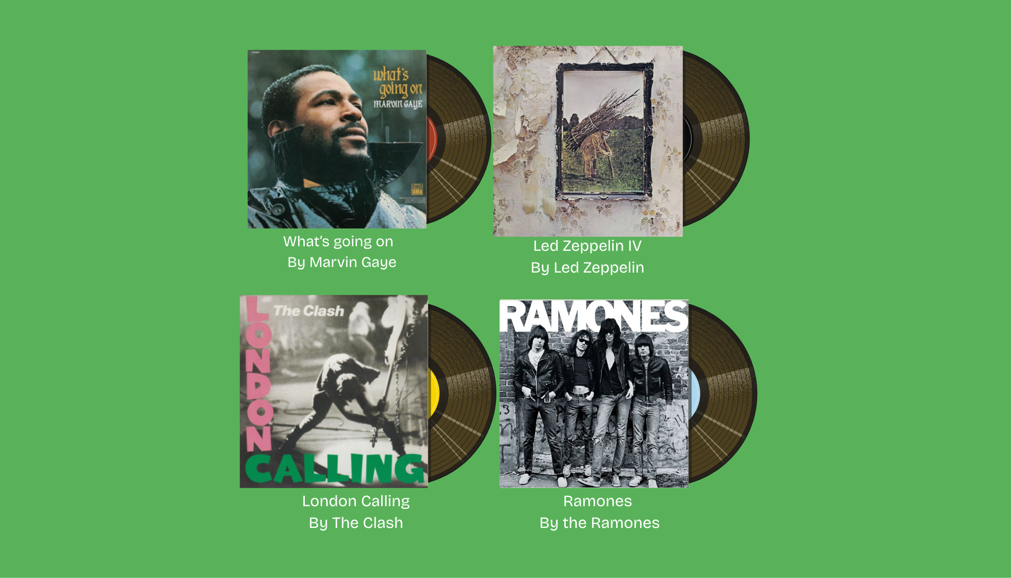 Top albums of the 1970s.