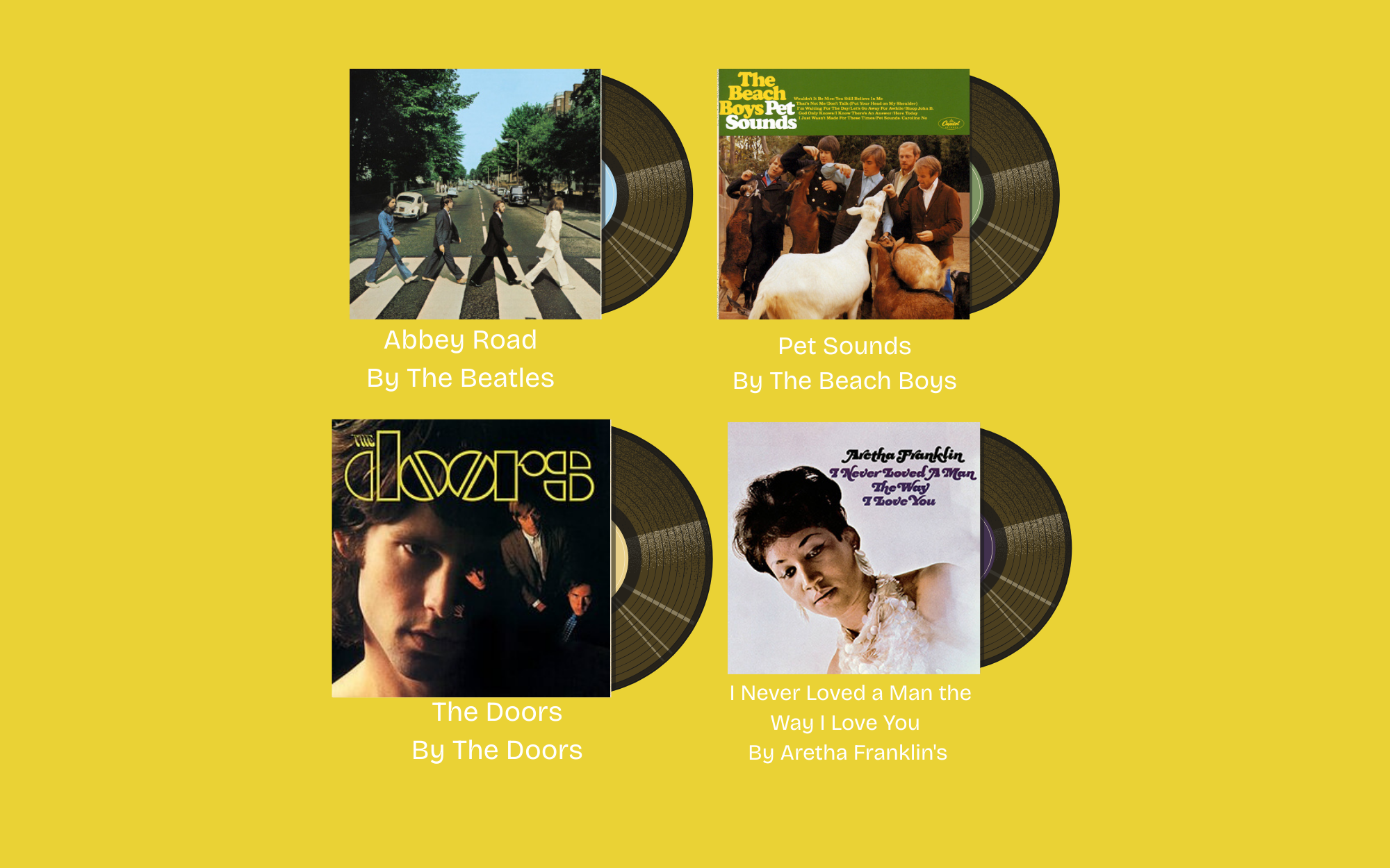 Top albums of the 1960s.