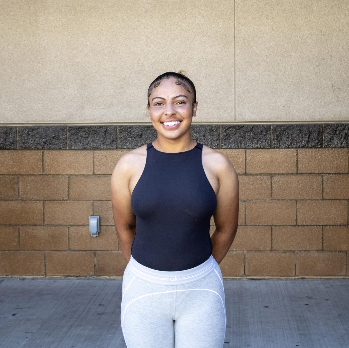 Senior Aliza Rodriguez poses for a photo
